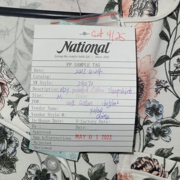 🌴National Sinve 1952 Vintage Housecoat or Housedress Button-down - Picture 4 of 5